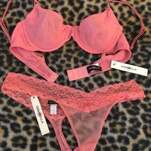 Cosabella Soire bra and panty set 34B